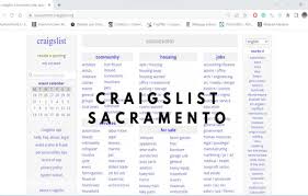 Craigslist Sacramento: Your Ultimate Guide to Local Buying, Selling, and  Finding Deals