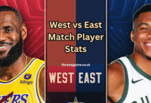 west vs east match player stats