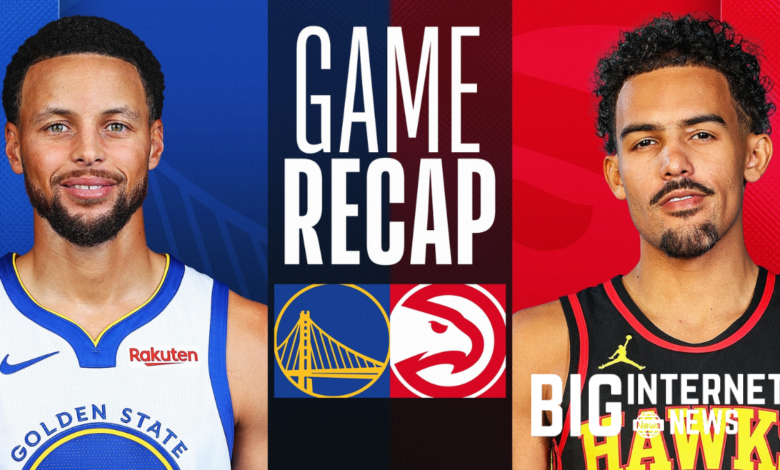 atlanta hawks vs golden state warriors match player stats