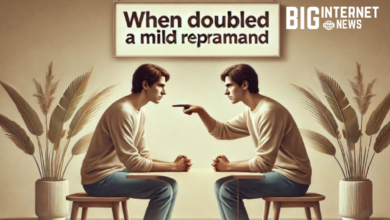 when doubled a mild reprimand