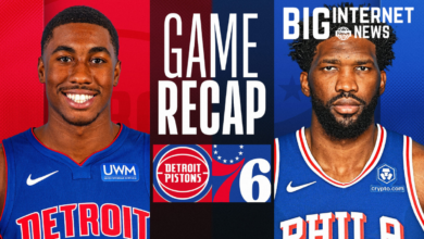 detroit pistons vs 76ers match player stats