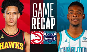 charlotte hornets vs atlanta hawks match player stats