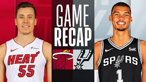 san antonio spurs vs miami heat match player stats