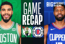 la clippers vs boston celtics match player stats